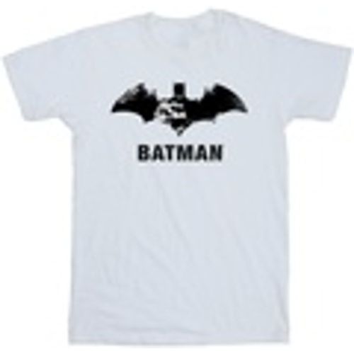 T-shirts a maniche lunghe Batman Black Stare Logo - Dc Comics - Modalova