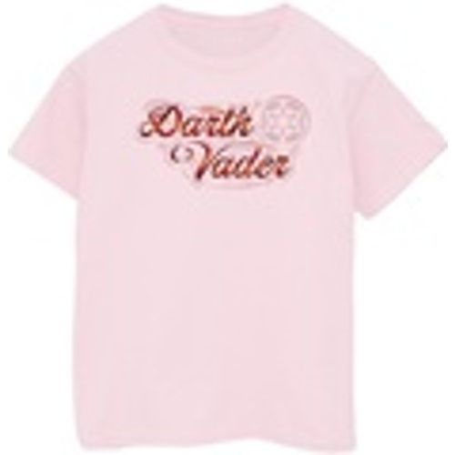 T-shirts a maniche lunghe Obi-Wan Kenobi Darth Vader Ribbon Font - Disney - Modalova