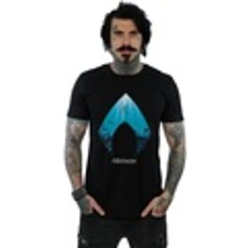 T-shirts a maniche lunghe Aquaman Ocean Logo - Dc Comics - Modalova