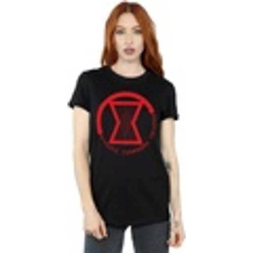 T-shirts a maniche lunghe Black Widow Movie Athletic Logo - Marvel - Modalova