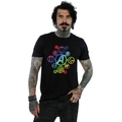 T-shirts a maniche lunghe Avengers Infinity War Rainbow Icons - Marvel - Modalova