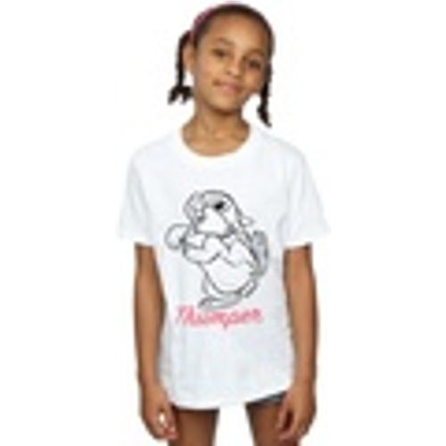 T-shirts a maniche lunghe Bambi Thumper Line Drawing - Disney - Modalova