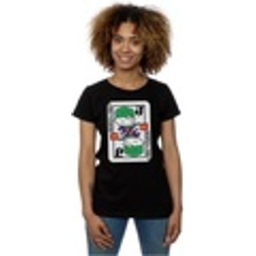 T-shirts a maniche lunghe Chibi Joker Playing Card - Dc Comics - Modalova