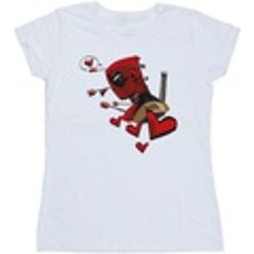 T-shirts a maniche lunghe Deadpool Love Arrow - Marvel - Modalova