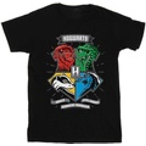 T-shirts a maniche lunghe Hogwarts Toon Crest - Harry Potter - Modalova