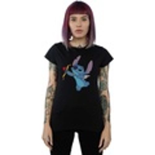 T-shirts a maniche lunghe Lilo And Stitch Stitch Cupid Valentines - Disney - Modalova