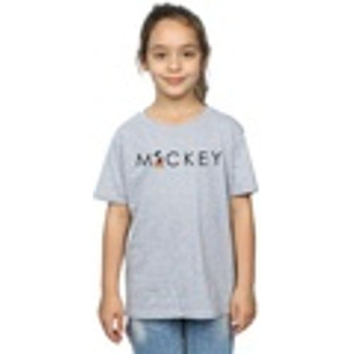 T-shirts a maniche lunghe Minnie Mouse Kick Letter - Disney - Modalova