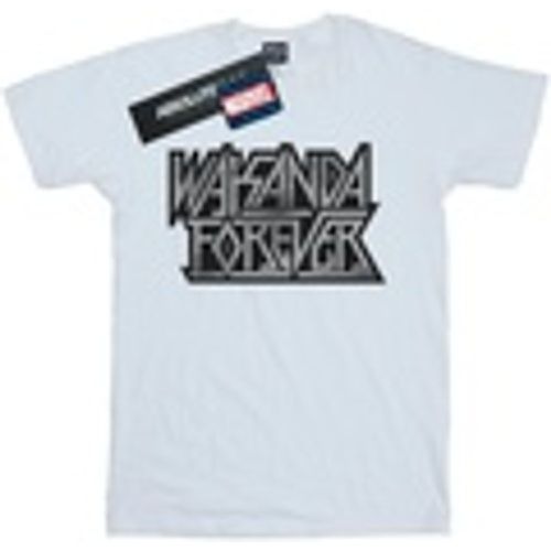 T-shirts a maniche lunghe Wakanda Forever Logo - Marvel - Modalova