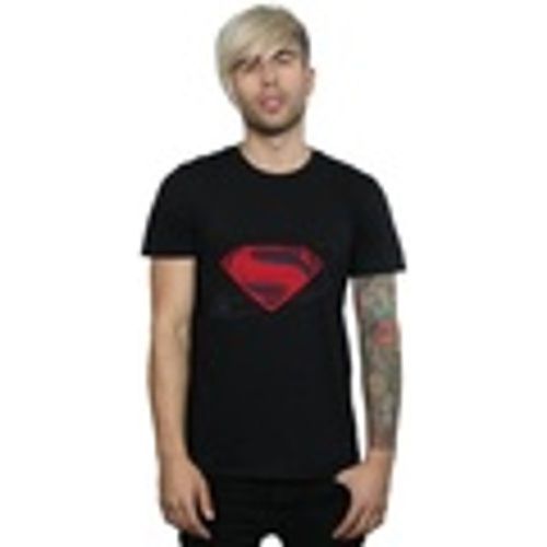 T-shirts a maniche lunghe Justice League Movie Superman Logo - Dc Comics - Modalova