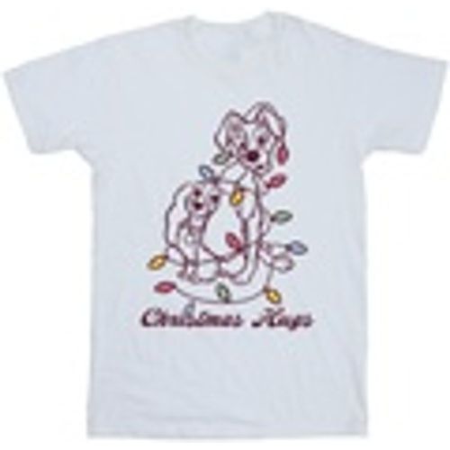 T-shirts a maniche lunghe Lady And The Trump Christmas Hugs - Disney - Modalova