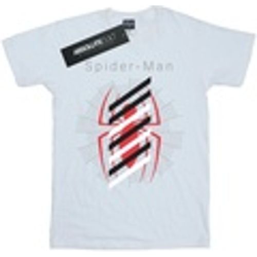 T-shirts a maniche lunghe Spider-Man Logo Stripes - Marvel - Modalova
