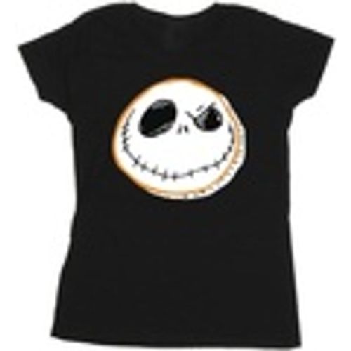 T-shirts a maniche lunghe The Nightmare Before Christmas Jack Face - Disney - Modalova