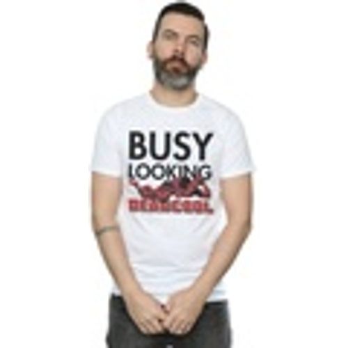 T-shirts a maniche lunghe Deadpool Busy Looking Deadcool - Marvel - Modalova