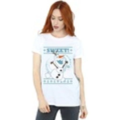 T-shirts a maniche lunghe Frozen Olaf Sweet Christmas - Disney - Modalova