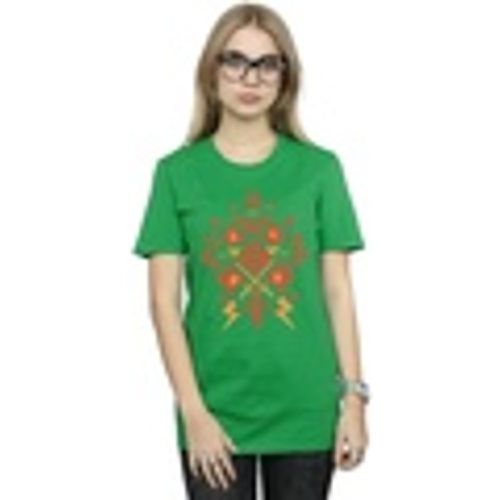 T-shirts a maniche lunghe Christmas Fair Isle - Harry Potter - Modalova
