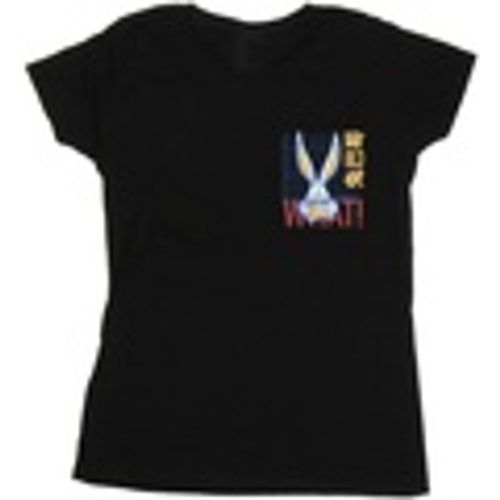 T-shirts a maniche lunghe Bugs Bunny What - Dessins Animés - Modalova