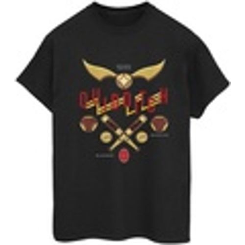 T-shirts a maniche lunghe Quidditch Golden Snitch - Harry Potter - Modalova