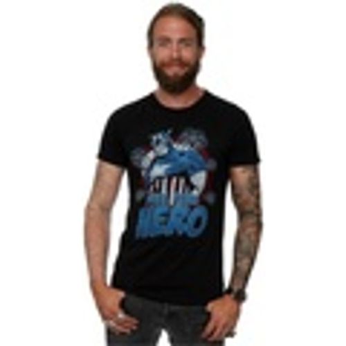 T-shirts a maniche lunghe Captain America Full Time Hero - Marvel - Modalova