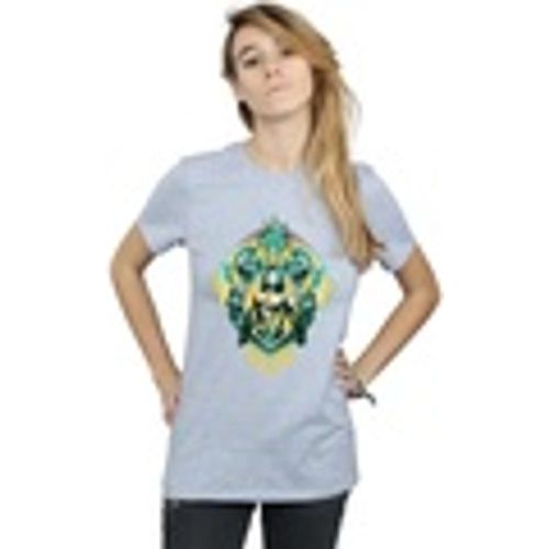 T-shirts a maniche lunghe Aquaman The Trench Crest - Dc Comics - Modalova