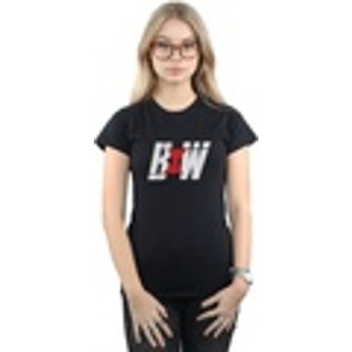 T-shirts a maniche lunghe Black Widow Movie Initial Logo - Marvel - Modalova