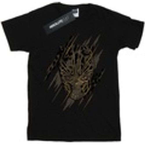 T-shirts a maniche lunghe Black Panther Gold Head - Marvel - Modalova