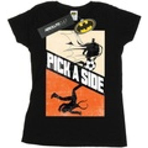 T-shirts a maniche lunghe Batman Football Pick A Side - Dc Comics - Modalova