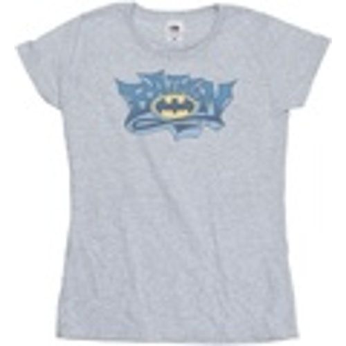 T-shirts a maniche lunghe Batman Graffiti Logo - Dc Comics - Modalova