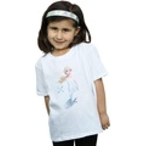 T-shirts a maniche lunghe Frozen 2 Elsa Nokk Silhouette - Disney - Modalova