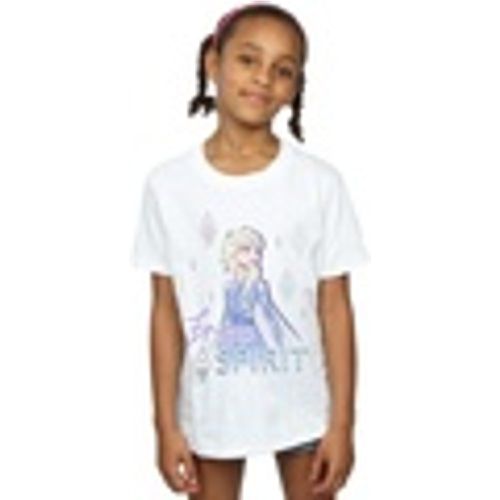 T-shirts a maniche lunghe Frozen 2 Elsa Free Spirit - Disney - Modalova