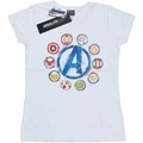 T-shirts a maniche lunghe Avengers Endgame Painted Icons - Marvel - Modalova
