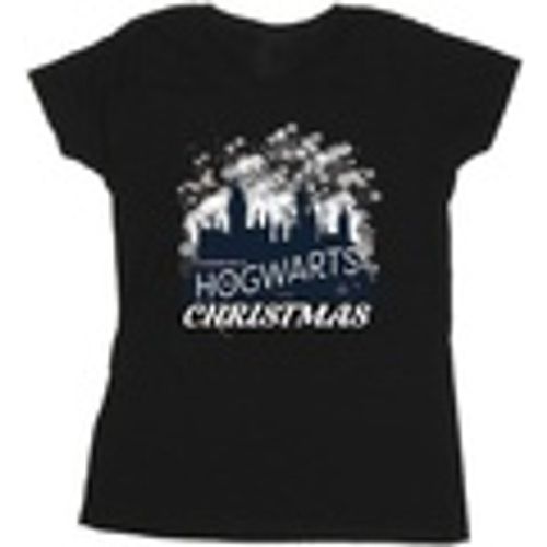 T-shirts a maniche lunghe Hogwarts Christmas - Harry Potter - Modalova