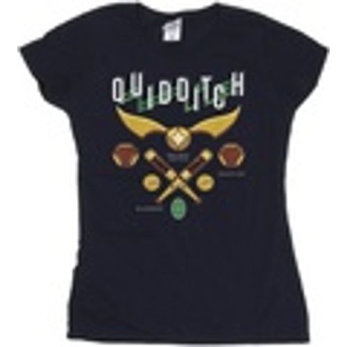 T-shirts a maniche lunghe Quidditch Bludgers Quaffles - Harry Potter - Modalova