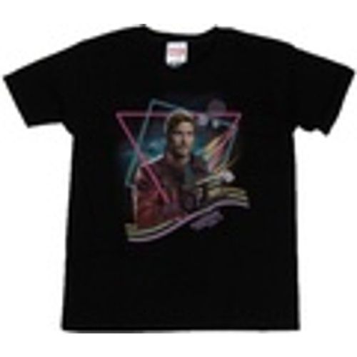 T-shirts a maniche lunghe Guardians Of The Galaxy Neon Star Lord - Marvel - Modalova
