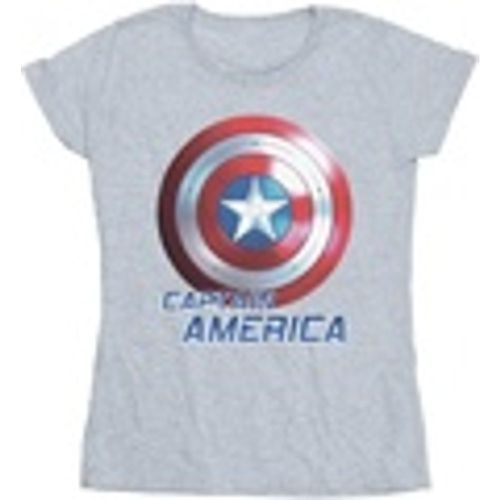 T-shirts a maniche lunghe The Falcon And The Winter Soldier Captain America Shield - Marvel - Modalova