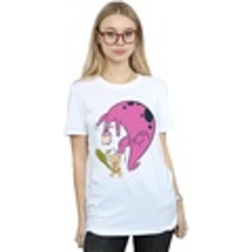 T-shirts a maniche lunghe Bamm Bamm And Dino - The Flintstones - Modalova