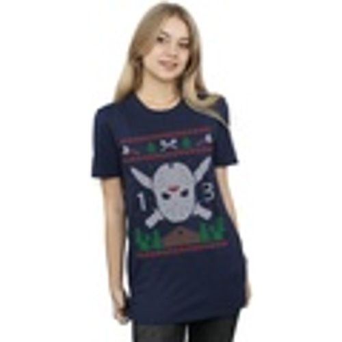 T-shirts a maniche lunghe Christmas Fair Isle - Friday 13Th - Modalova