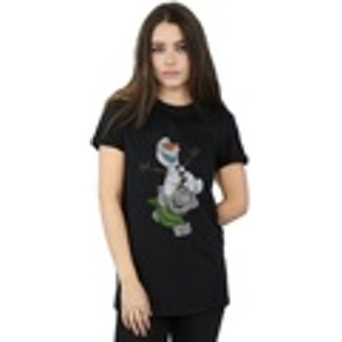 T-shirts a maniche lunghe Frozen Olaf And Troll - Disney - Modalova
