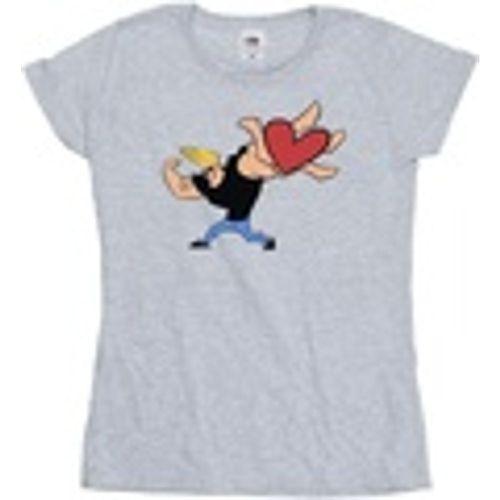 T-shirts a maniche lunghe Heart Present - Johnny Bravo - Modalova