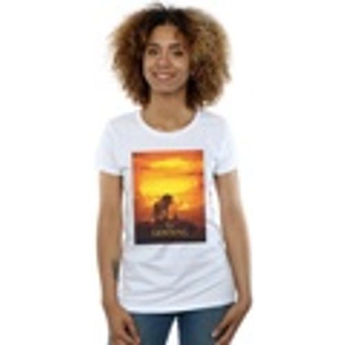 T-shirts a maniche lunghe The Lion King Movie Sunset Poster - Disney - Modalova
