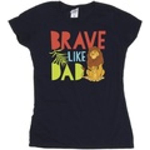 T-shirts a maniche lunghe The Lion King Brave Like Dad - Disney - Modalova