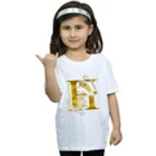 T-shirts a maniche lunghe Hufflepuff Badger - Harry Potter - Modalova