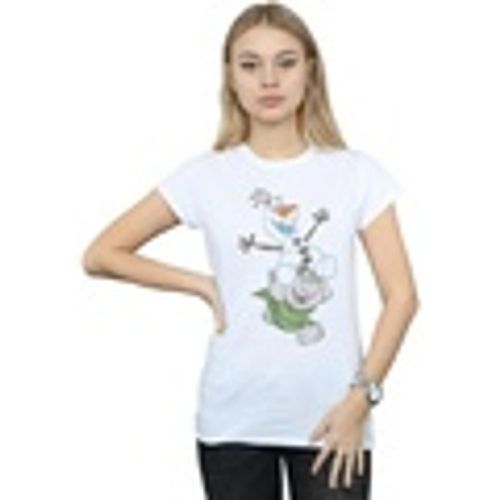T-shirts a maniche lunghe Frozen Olaf And Troll - Disney - Modalova
