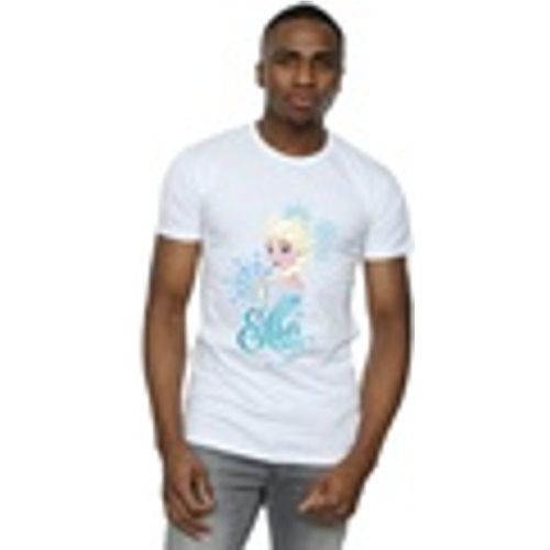 T-shirts a maniche lunghe Frozen Elsa Snowflakes - Disney - Modalova