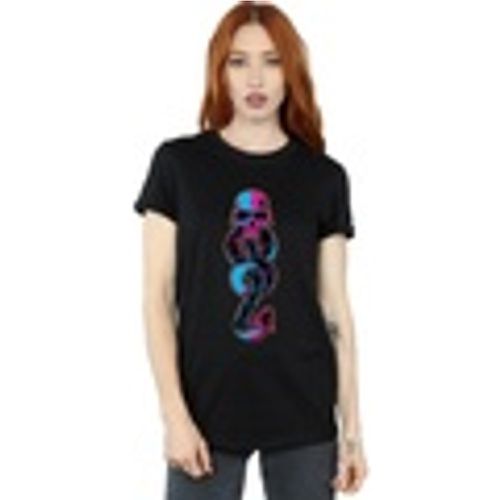T-shirts a maniche lunghe Neon Dark Mark - Harry Potter - Modalova
