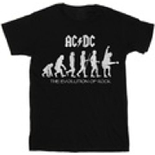 T-shirts a maniche lunghe Evolution Of Rock - Acdc - Modalova