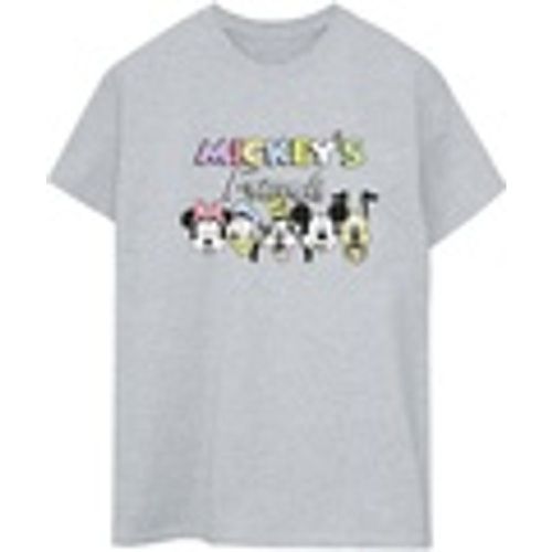 T-shirts a maniche lunghe Mickey Mouse And Friends Faces - Disney - Modalova