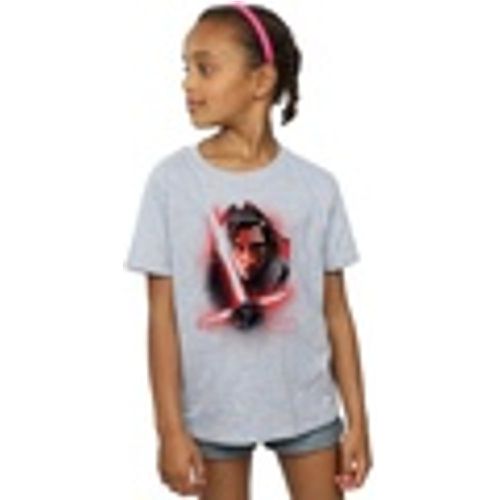 T-shirts a maniche lunghe The Last Jedi Kylo Ren Brushed - Disney - Modalova