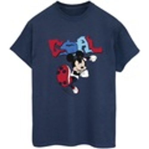 T-shirts a maniche lunghe Mickey Mouse Goal Striker Pose - Disney - Modalova