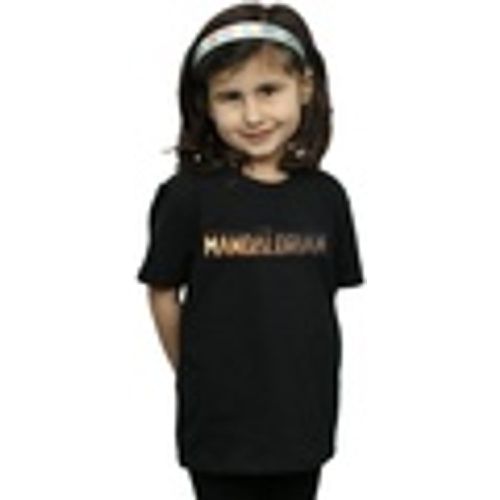 T-shirts a maniche lunghe The Mandalorian Series Logo - Disney - Modalova