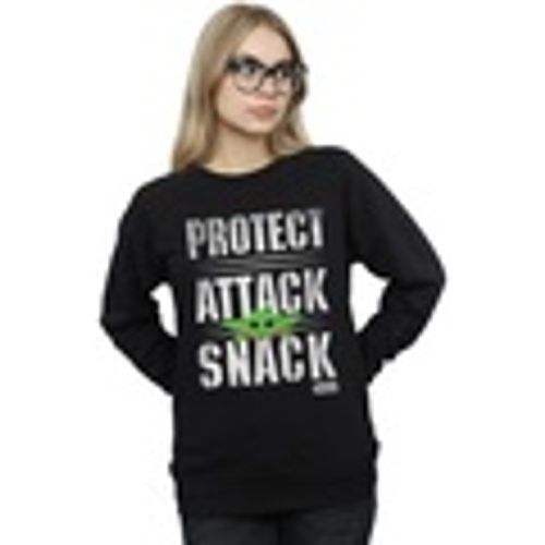 Felpa The Mandalorian Protect Attack Snack - Disney - Modalova